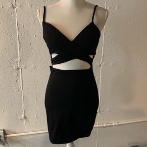 Super sassy Windsor black dress work once